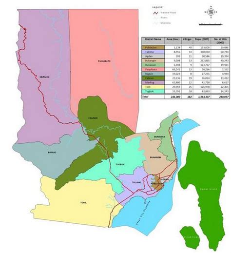 davao city barangays list|Davao City .